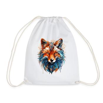 Fuchs - Turnbeutel - Weiß - Vorne