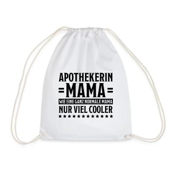 Apothekerin Spruch Apotheke Apothekerin Geschenk - Turnbeutel - Weiß - Vorne