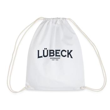 Lübeck - Turnbeutel - Weiß - Vorne