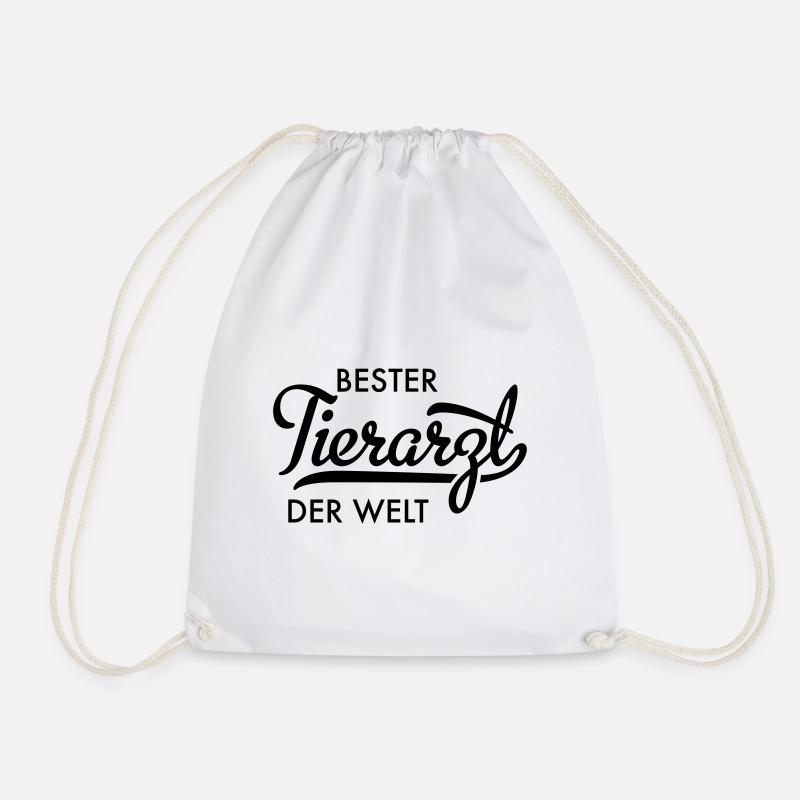 tierarzt - Turnbeutel - Weiß