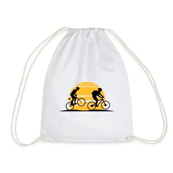 MOUNTAINBIKE GRAVEL vélo soleil - Sac de sport léger - blanc - Devant