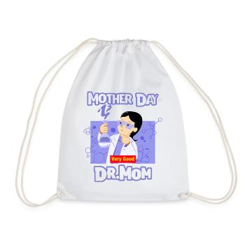 My mother very good - Mother Day - Turnbeutel - Weiß - Vorne