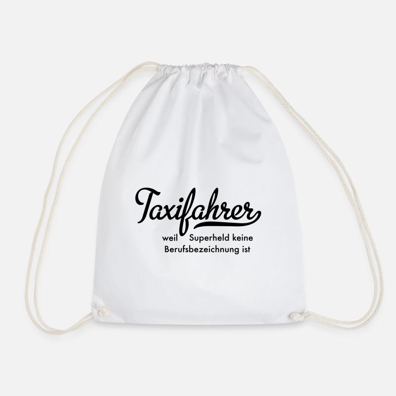 Taxifahrer - Turnbeutel - Weiß