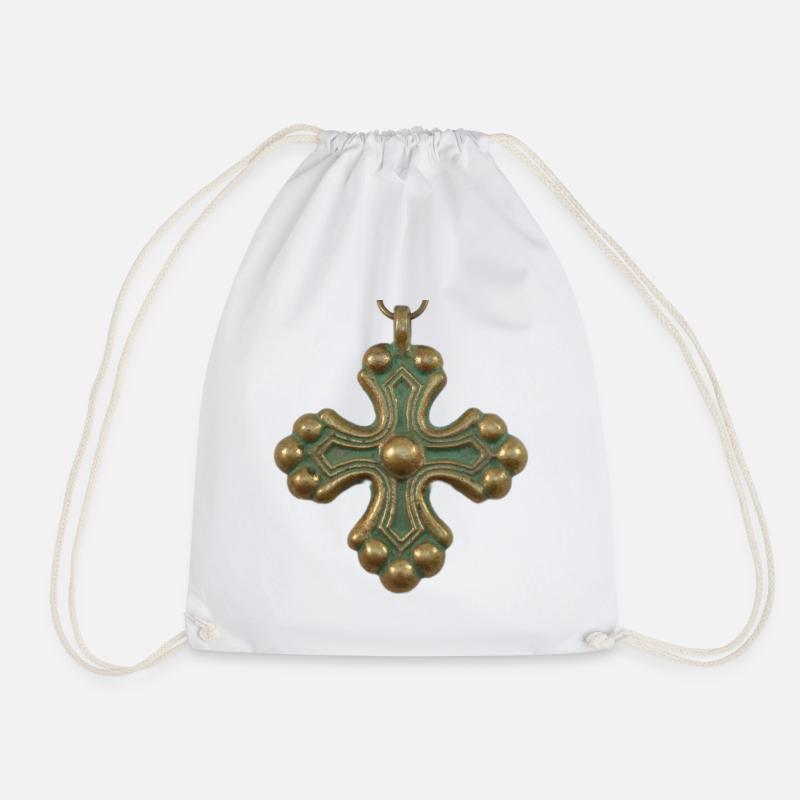 Croix de bronze Kaleva - Sac de sport léger - blanc