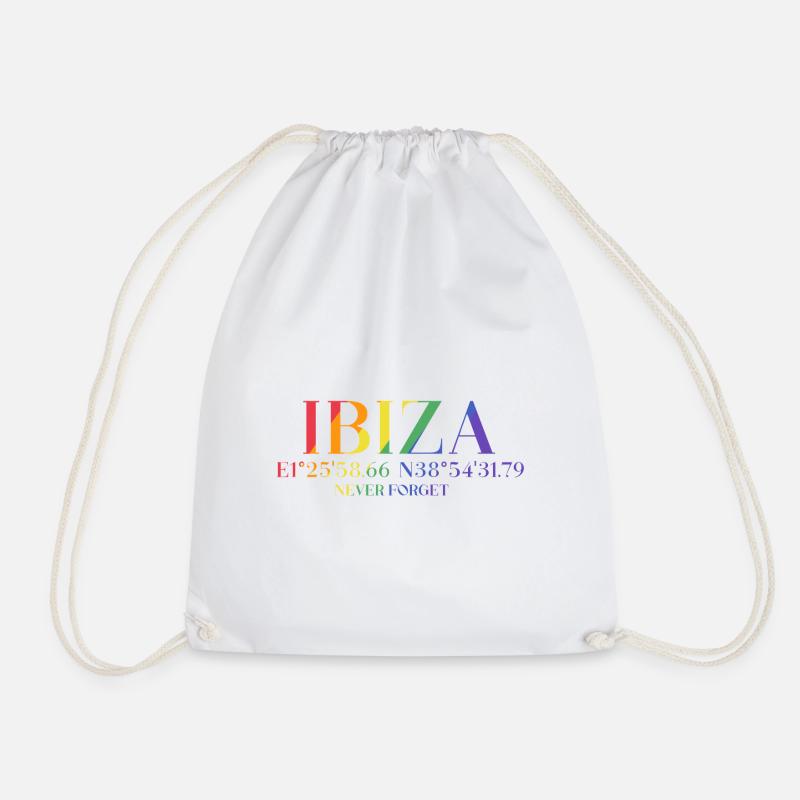 Ibiza - Turnbeutel - Weiß