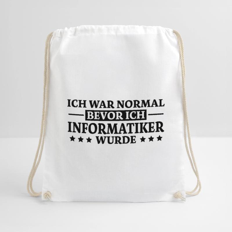 Informatiker Spruch Lustige Programmierer Geschenk Turnbeutel