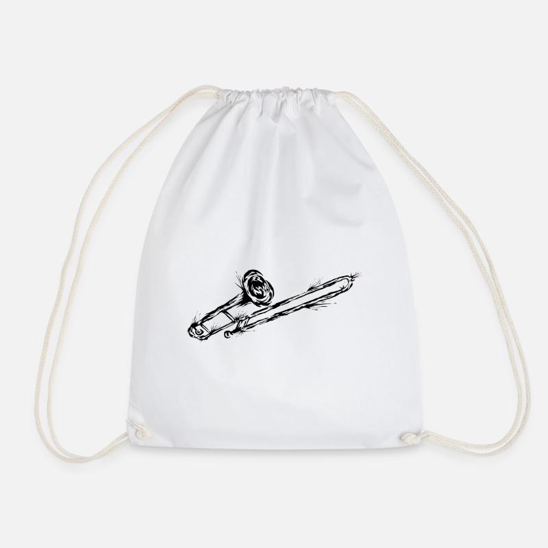 Trombone - Sac de sport léger - blanc