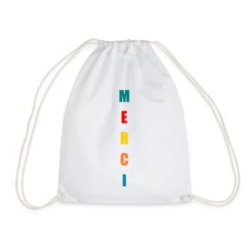 MISTRESS. THANK YOU. THANK YOU MISTRESS. MISTRESS - Drawstring Bag - white - Front