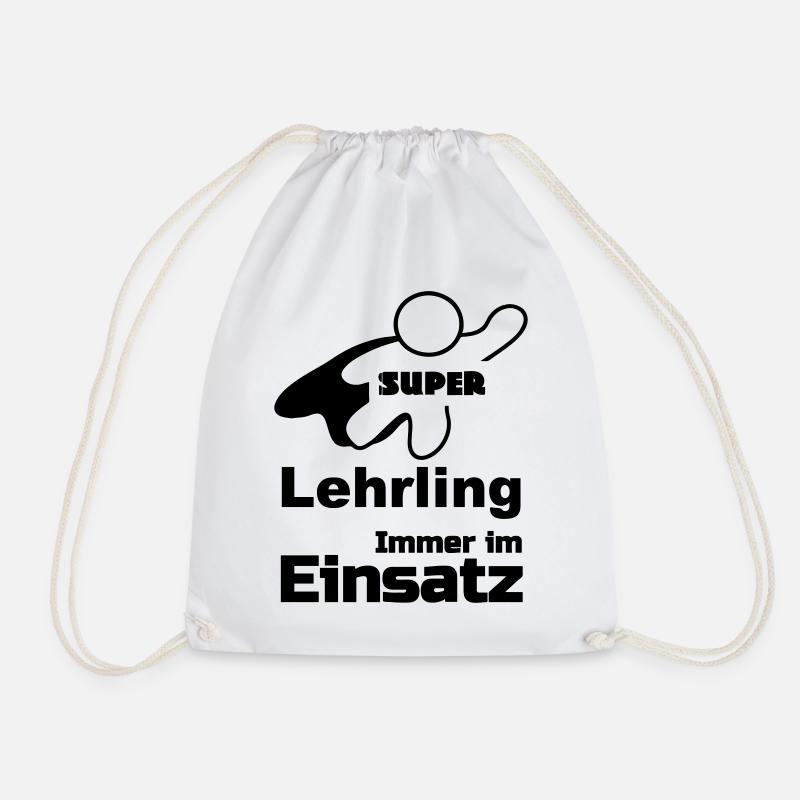 Super Lehrling Geschenk - Turnbeutel - Weiß