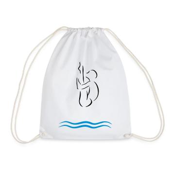 Saut de tour - Sac de sport léger - blanc - Devant