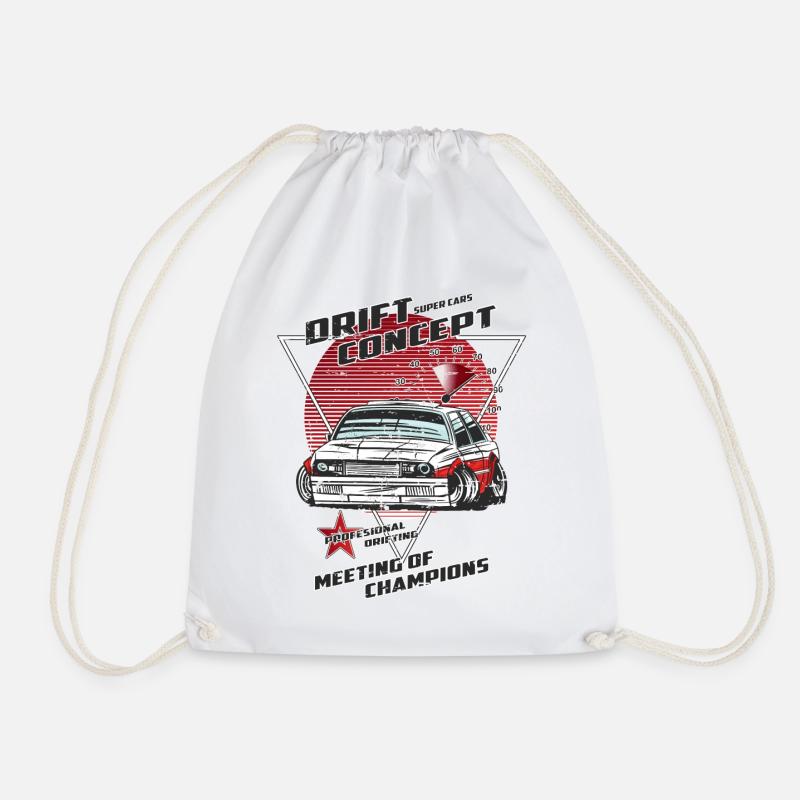 Drift Sport - Drawstring Bag - white