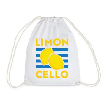 Limoncello Zitronen Tomato Girl Summer Italien - Turnbeutel - Weiß - Vorne