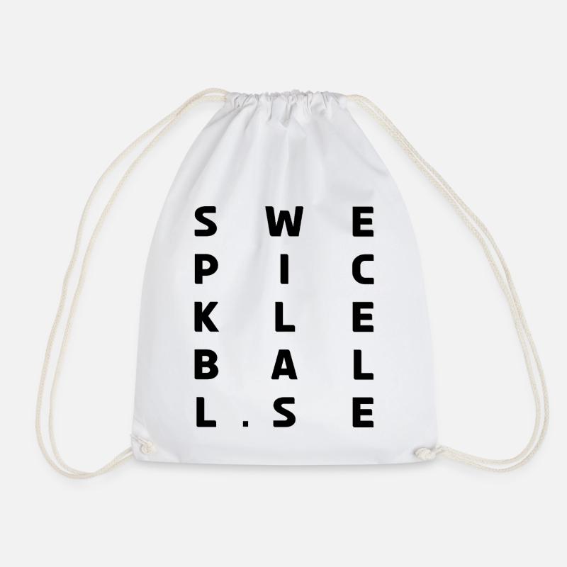 SWE Pickleball - Turnbeutel - Weiß