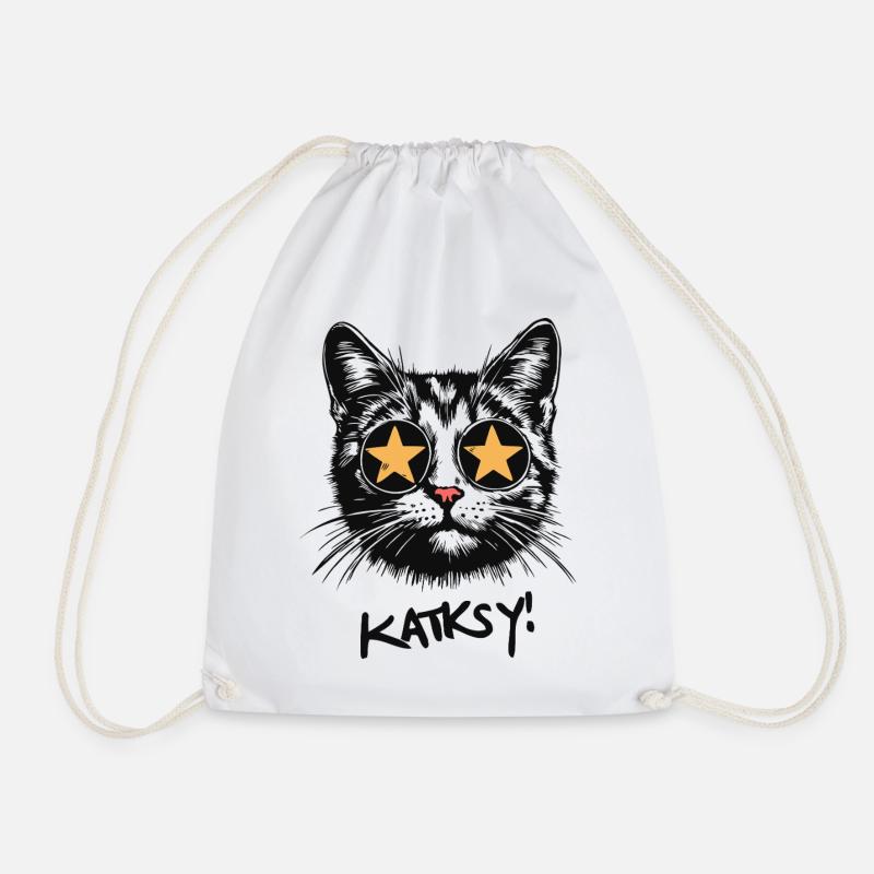 Katksy - Turnbeutel - Weiß