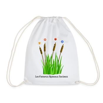 THE FAMOUS SOCIAL REEDS! - Drawstring Bag - white - Front
