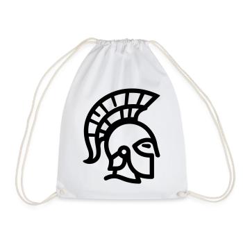 Spartan - Drawstring Bag - white - Front