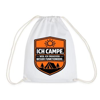 Camping-car parfait - Sac de sport léger - blanc - Devant
