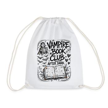 Vampire Book Club – After Dark - Turnbeutel - Weiß - Vorne