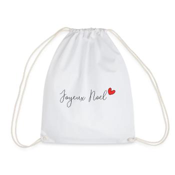 NOËL. ANNEE. ANNIVERSAIRE. RETRAITE. PAPA. MAMAM. - Sac de sport léger - blanc - Devant