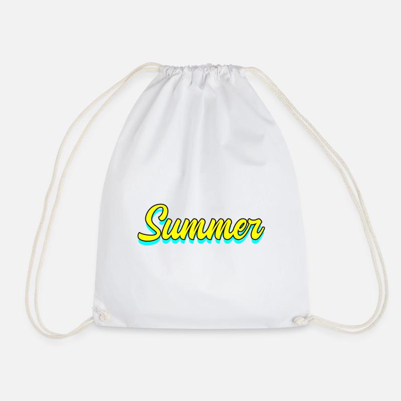 Summer Sommer - Turnbeutel - Weiß