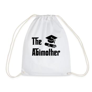 THE ABIMOTHER - ABITUR 2026 - ABI 26 - ABISHIRT - Turnbeutel - Weiß - Vorne