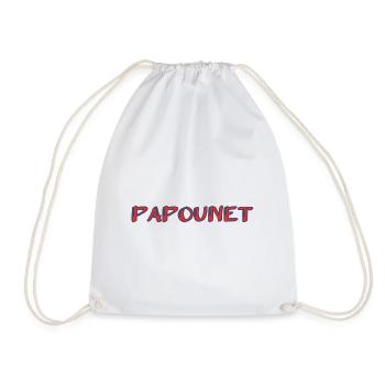 BONNE FÊTE PAPA. PAPA. FÊTE DES PÈRES. PÈRE - Sac de sport léger - blanc - Devant