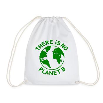 There is no planet B - Sac de sport léger - blanc - Devant