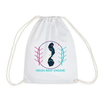 Neon Reef Engine - Sac de sport léger - blanc - Devant