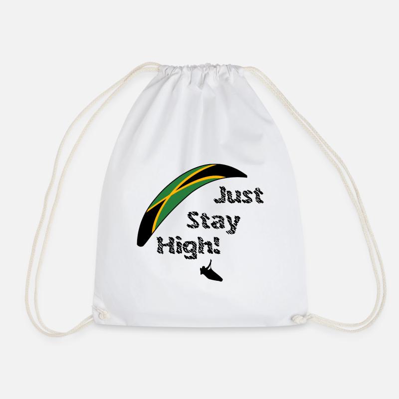 JustStayHigh - Turnbeutel - Weiß