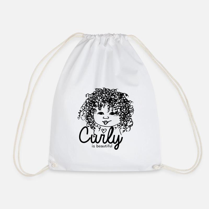 Curly - Turnbeutel - Weiß