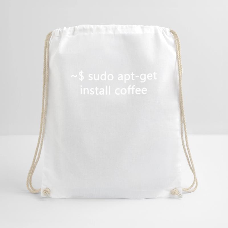 Sysadmin Linux sudo apt-get installer coffee Sac de sport léger