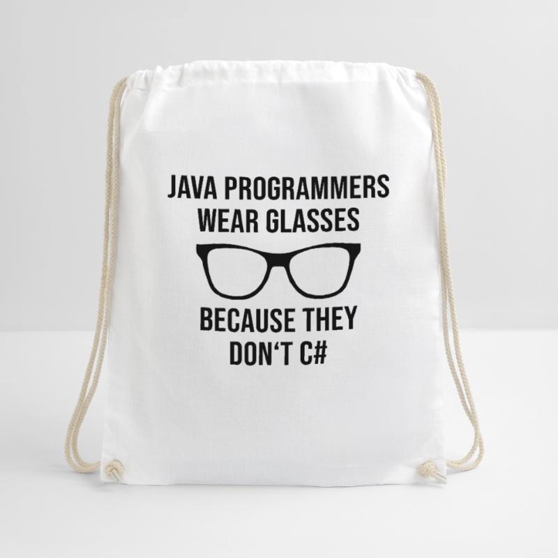 Programmeur Java Developer Glasses Sac de sport léger