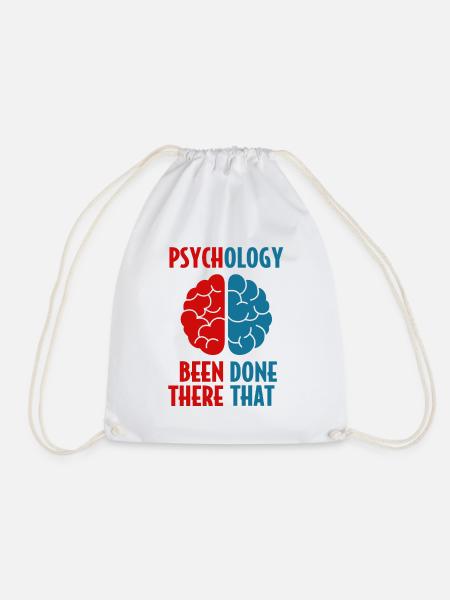 Psychologie Psychology - Turnbeutel - Weiß