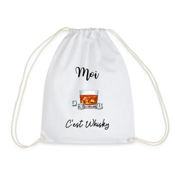 Moi c est Whisky - Sac de sport léger - blanc - Devant