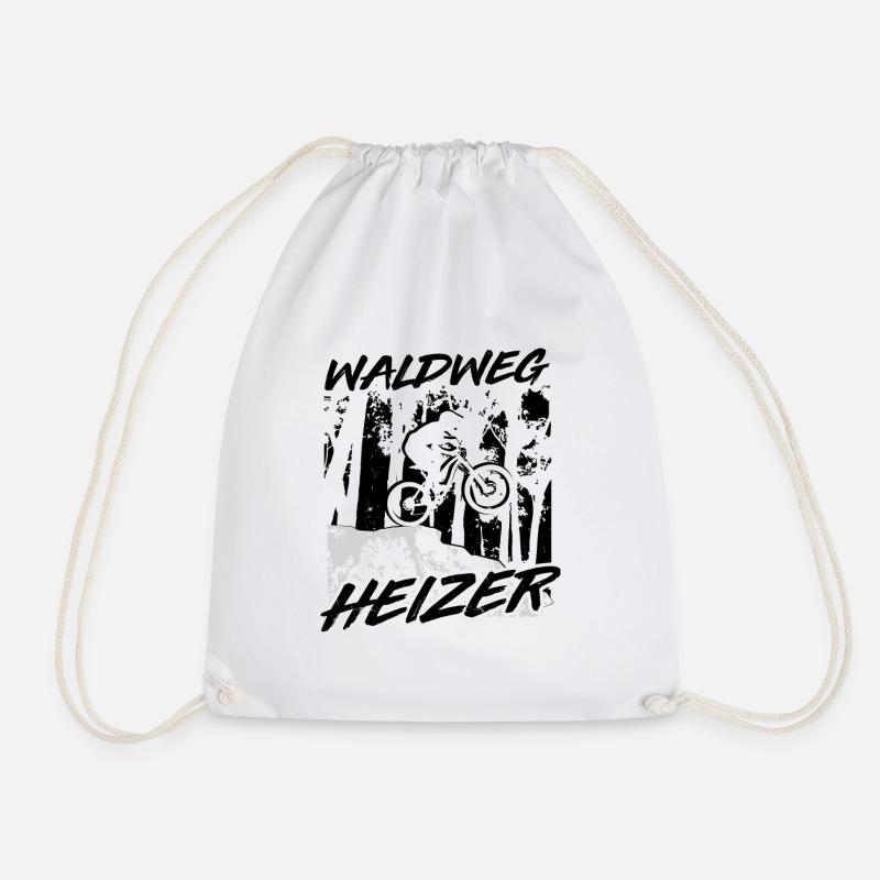 Waldweg Heizer - (f.w) - Turnbeutel - Weiß