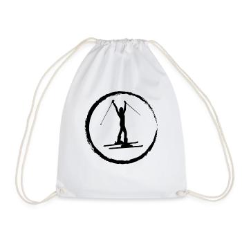 Cricle et ski - - Sac de sport léger - blanc - Devant