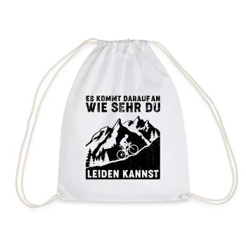 Wie Sehr du Leiden kannst - - Turnbeutel - Weiß - Vorne