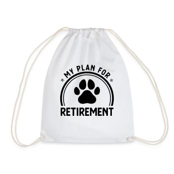 Mon plan de retraite 3 - - Sac de sport léger - blanc - Devant