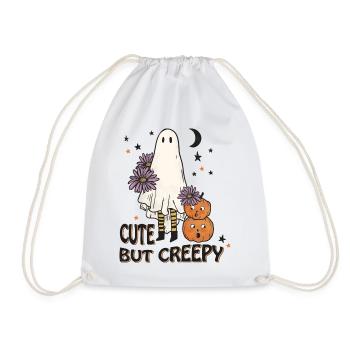 Horror Zauberei Magie Halloween T-Shirt Geschenk - Turnbeutel - Weiß - Vorne