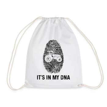 Es ist in meiner DNA - (2) - Turnbeutel - Weiß - Vorne
