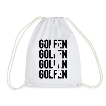 GOLFEN - - Turnbeutel - Weiß - Vorne