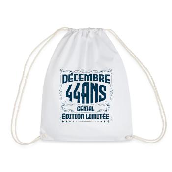 DÉCEMBRE 44 Ans | Édition limitée - Sac de sport léger - blanc - Devant