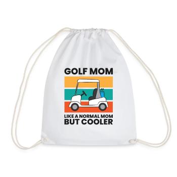 Golf Maman comme une maman normale mais plus cool Golf drôle - Sac de sport léger - blanc - Devant