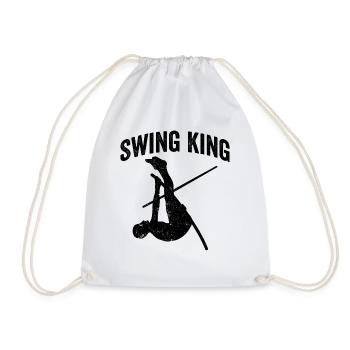 Fun Pole Vault Pole Vault - Drawstring Bag - white - Front