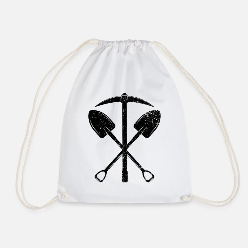 Archaeologist Archaeology - Drawstring Bag - white
