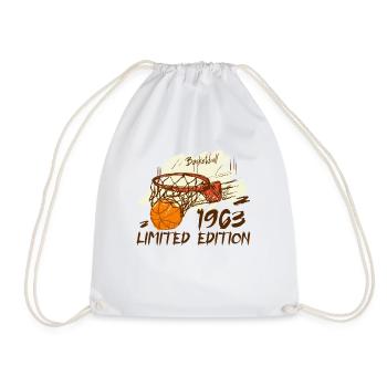 1963 Édition Limitée Basket-ball Anniversaire 1963 - Sac de sport léger - blanc - Devant