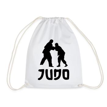 Judo - Drawstring Bag - white - Front