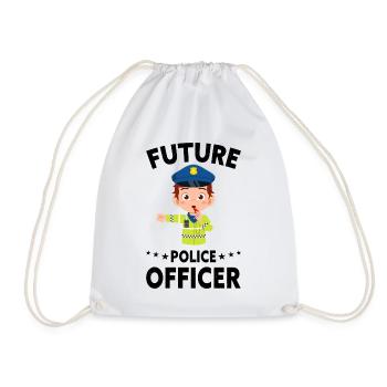 Bureau de Police des Policiers - Sac de sport léger - blanc - Devant