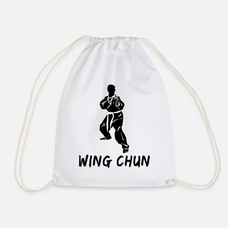 Wing Chun - Turnbeutel - Weiß