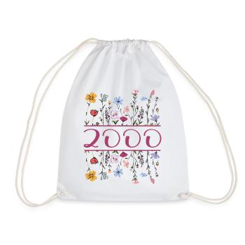 2000 Legendär Seit 2000 Geburtstag 2000 Frauen - Turnbeutel - Weiß - Vorne